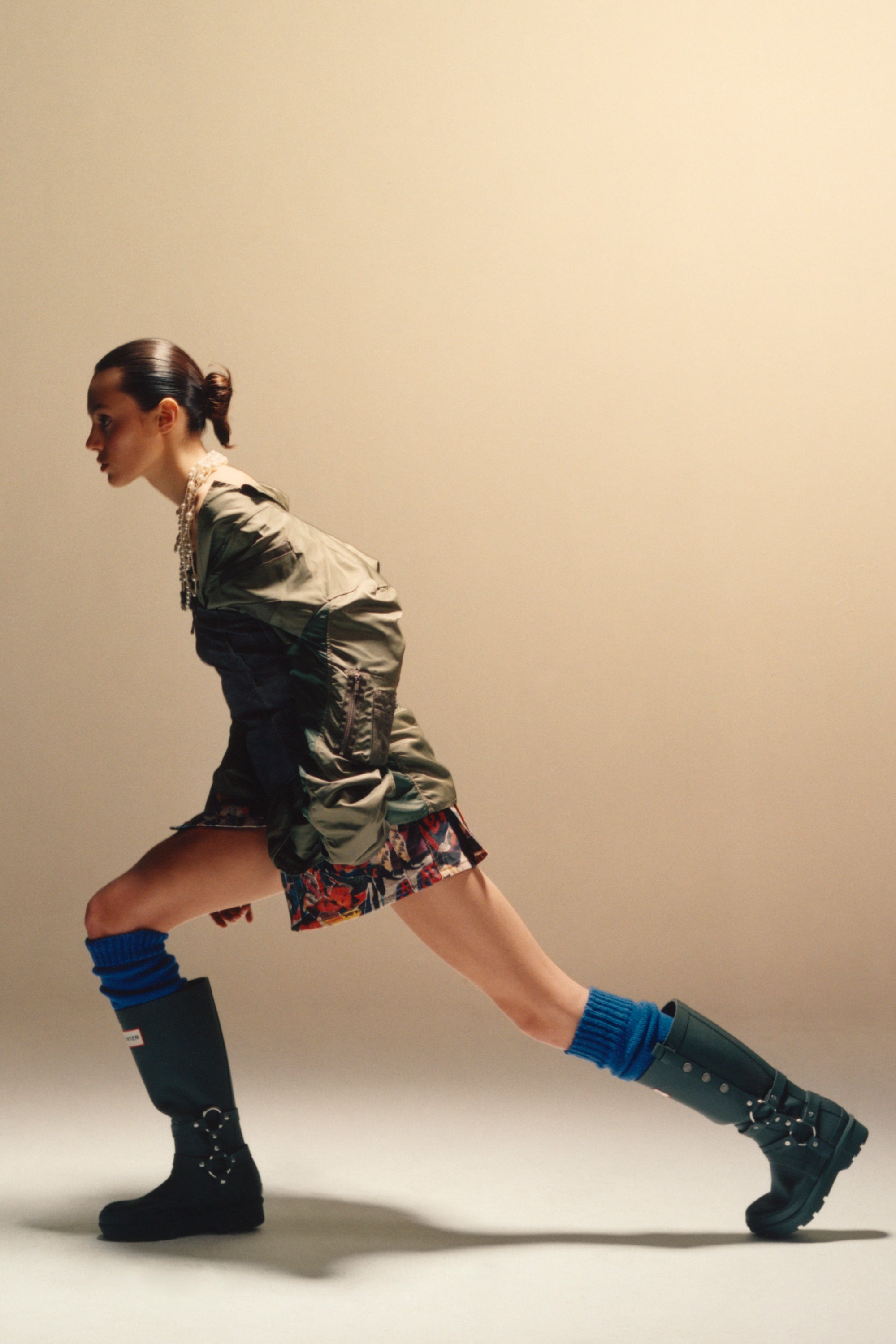 ADSB X HUNTER ORIGINAL 2.0 TALL BOOT aaa390w(DARK OLIVE)