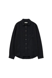 Natural Cut-Off Shirt BLACK