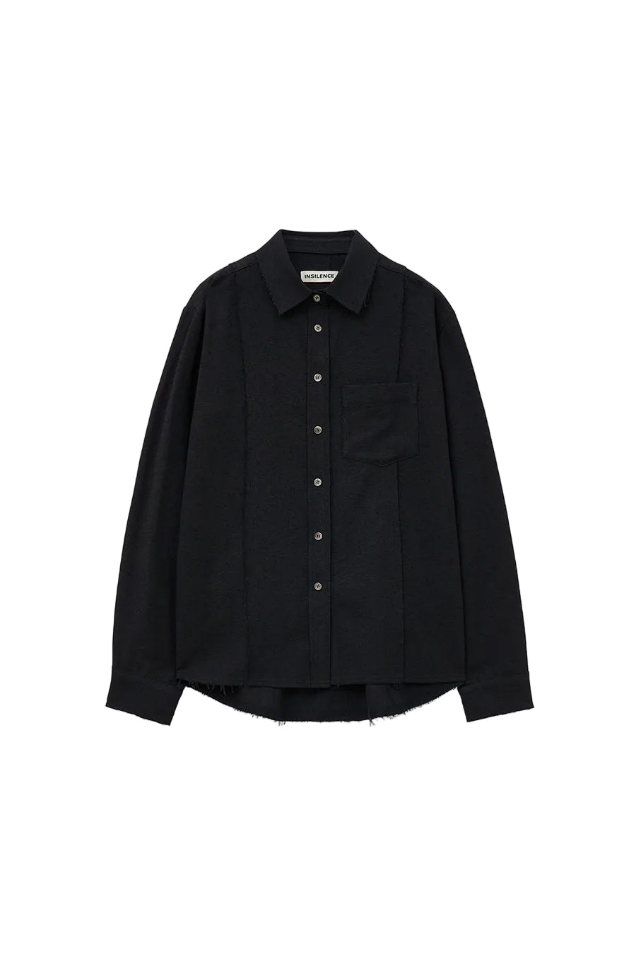 Natural Cut-Off Shirt BLACK