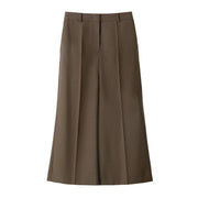 SINTRA SLIT SKIRT PANTS (DARK KHAKI)