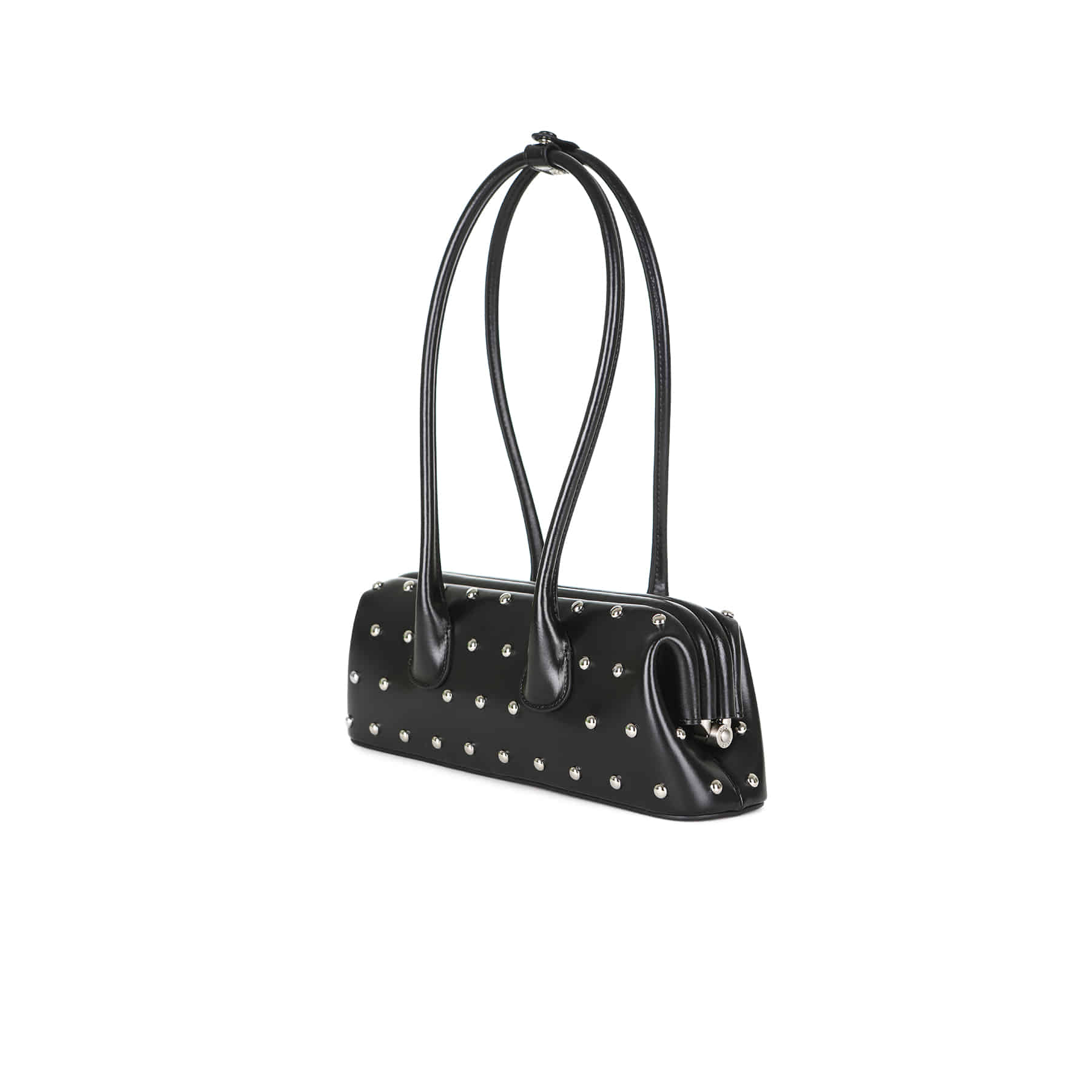 BOAT WIDE MINI [BLACK STUD]