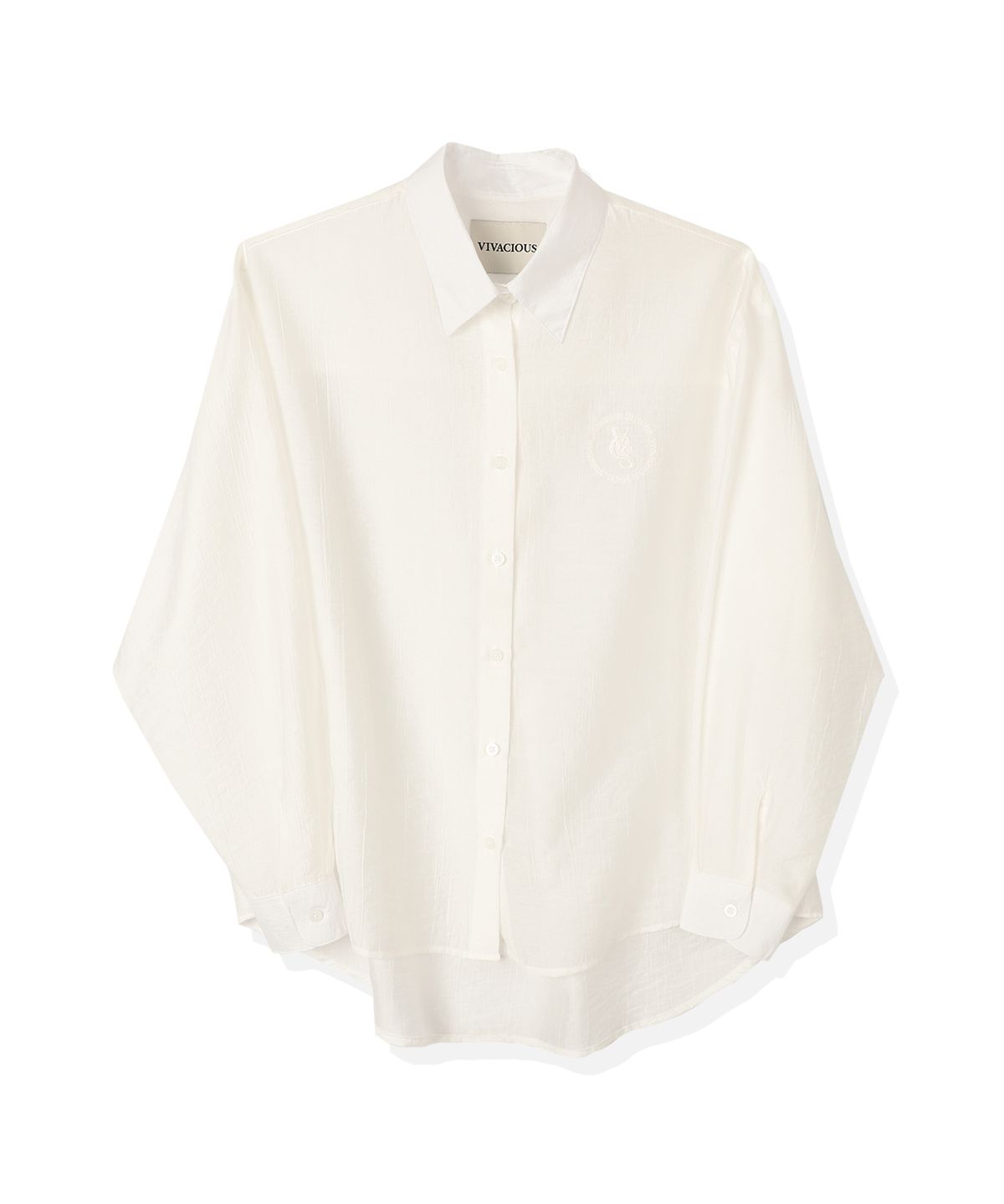 VIVACIOUS Cencel See-Through Classic Shirt - 7COL