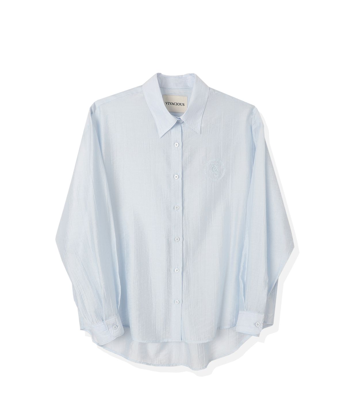VIVACIOUS Cencel See-Through Classic Shirt - 7COL