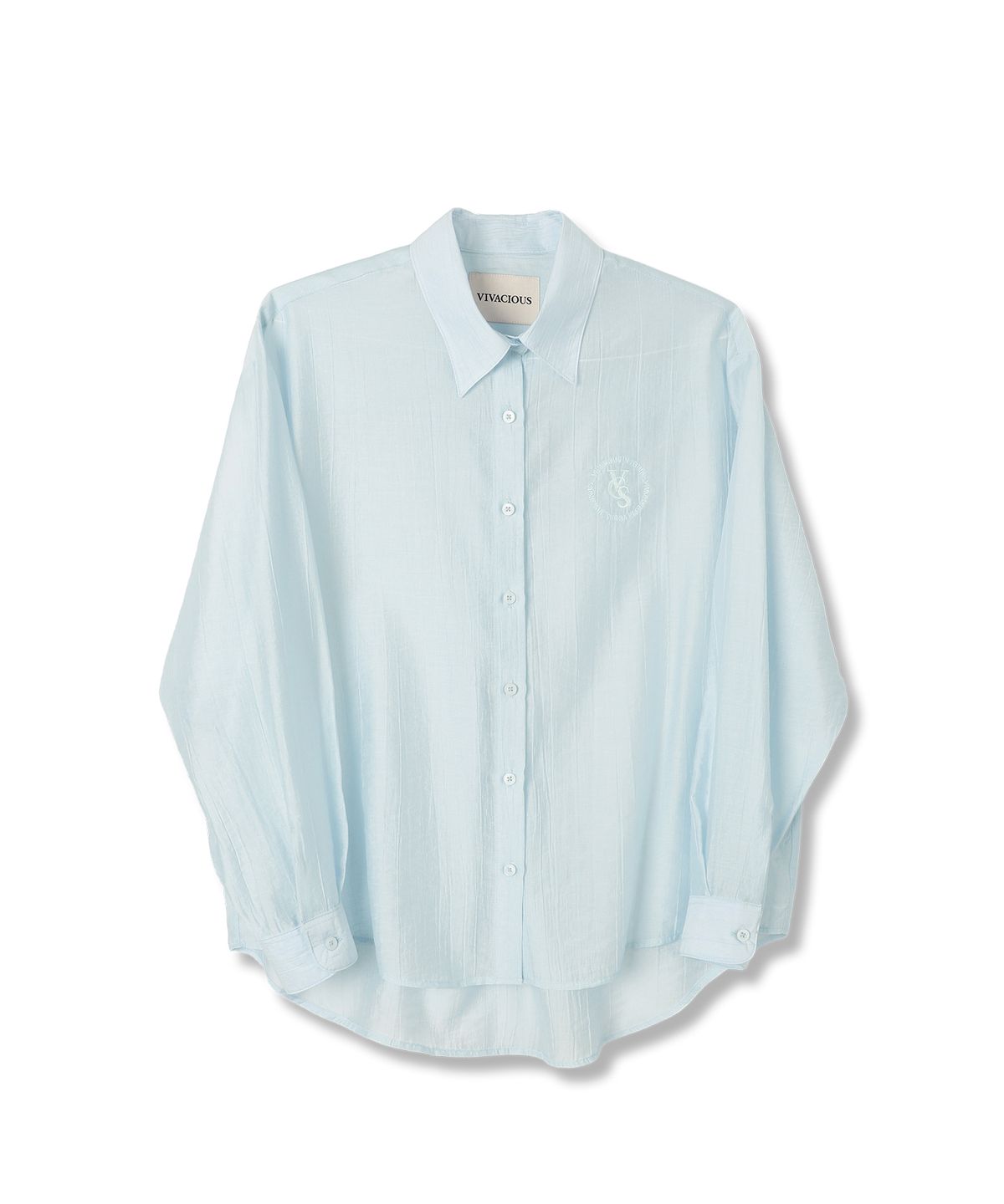 VIVACIOUS Cencel See-Through Classic Shirt - 7COL