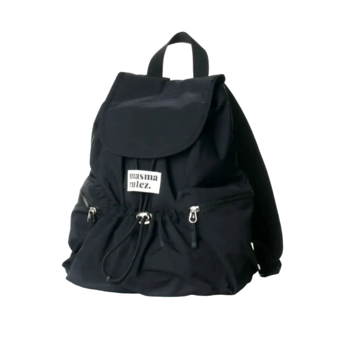 Masmarulez Mini Flap Backpack_Black