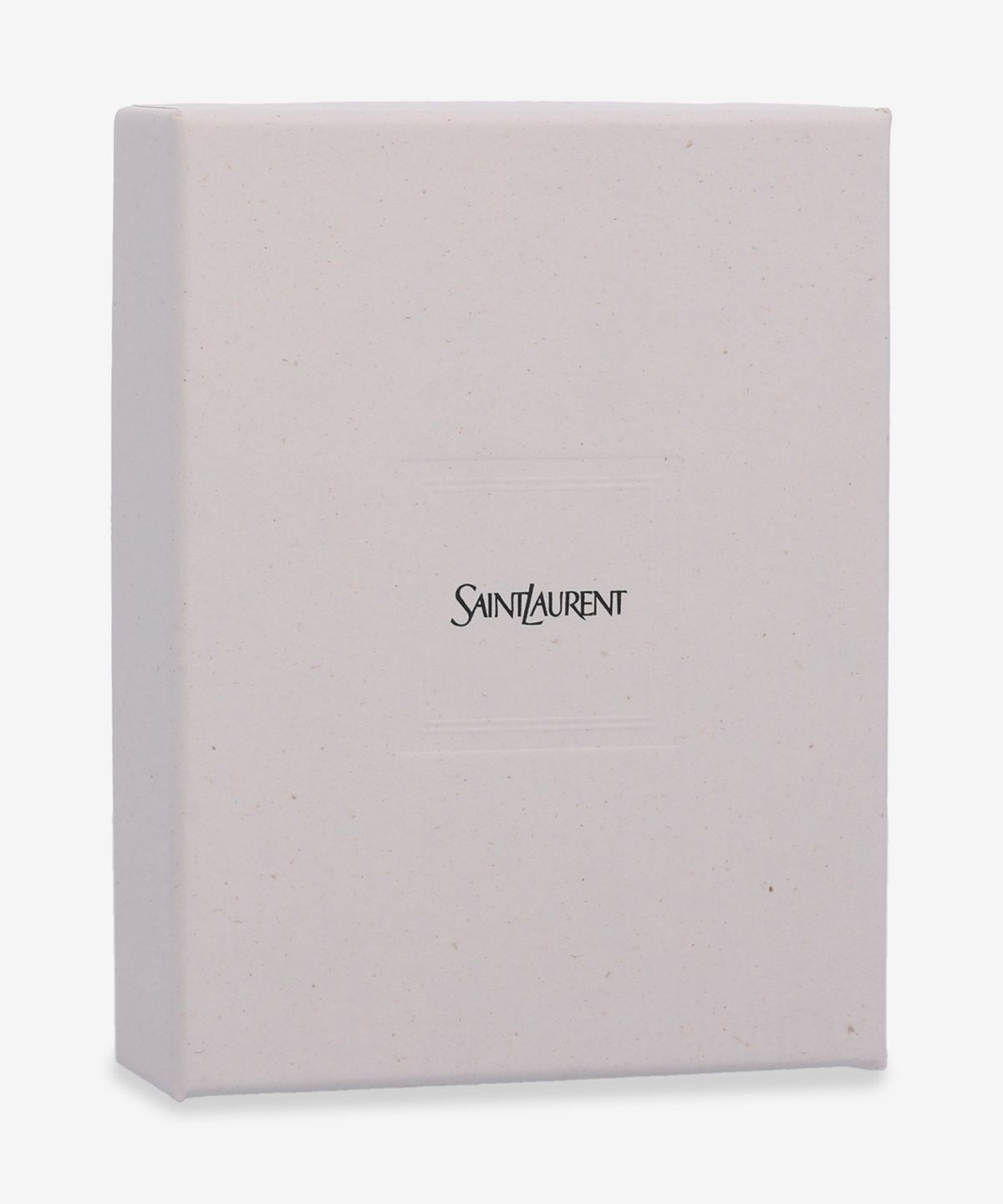 Saint Laurent Signature Logo Card Holder - Deep Galaxy / 370779EAAX24597