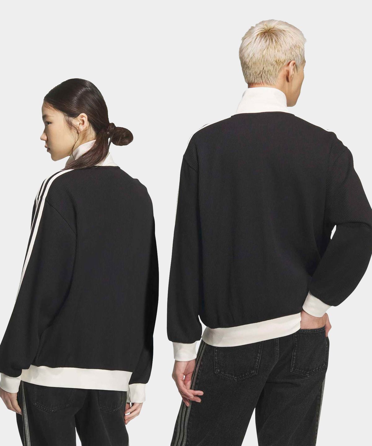 Adidas Waffle Classic Track Top - Black / KQ6863