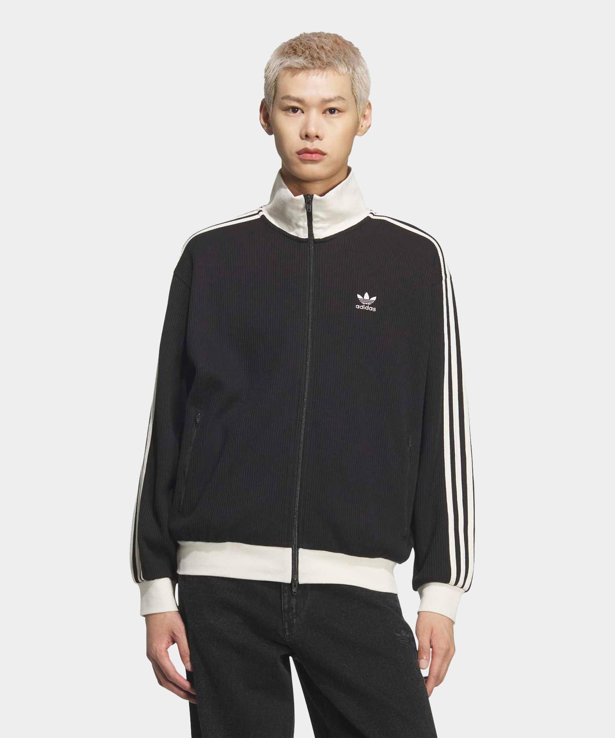 Adidas Waffle Classic Track Top - Black / KQ6863