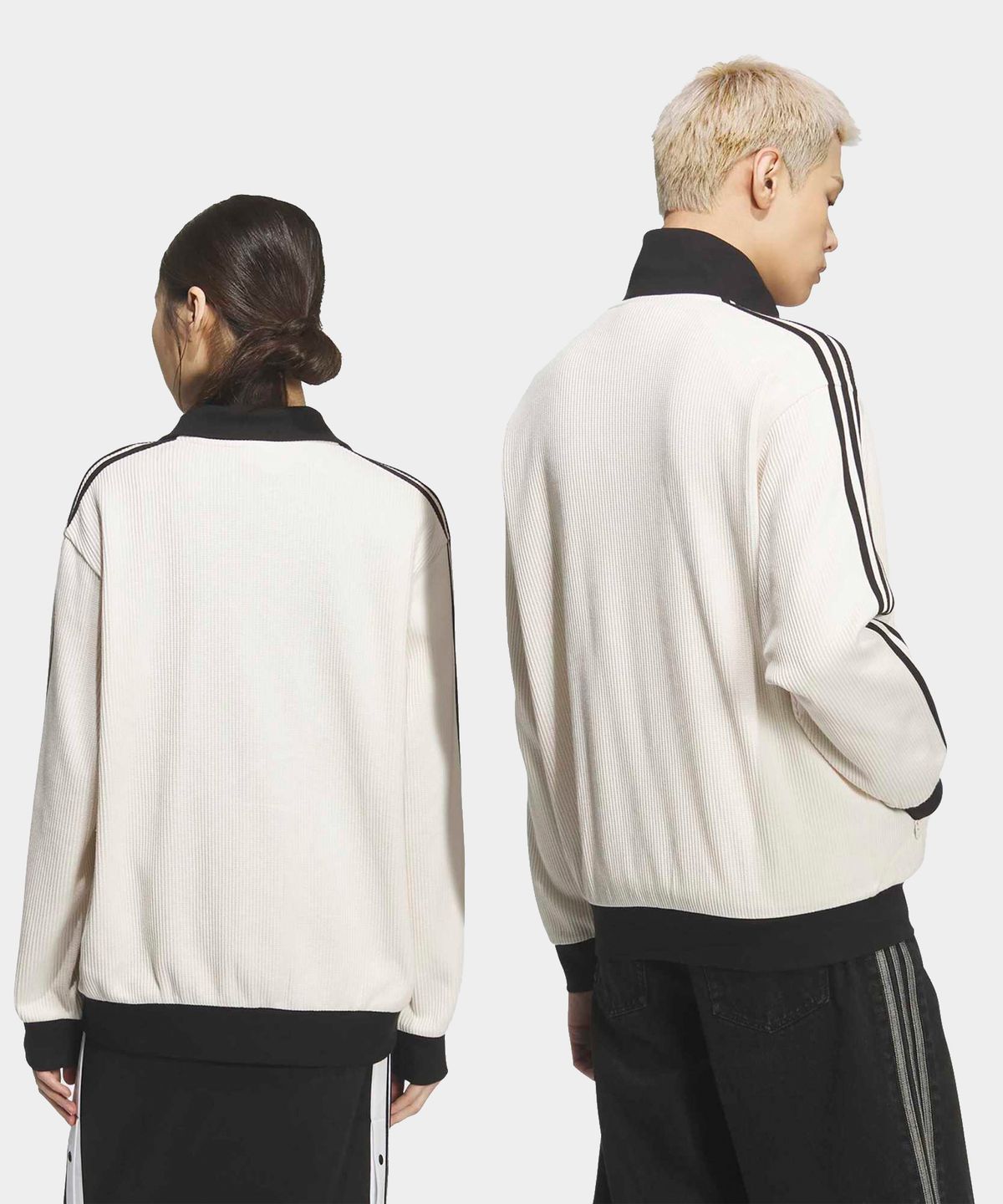 Adidas Waffle Classic Track Top - Wonder White / KQ6864