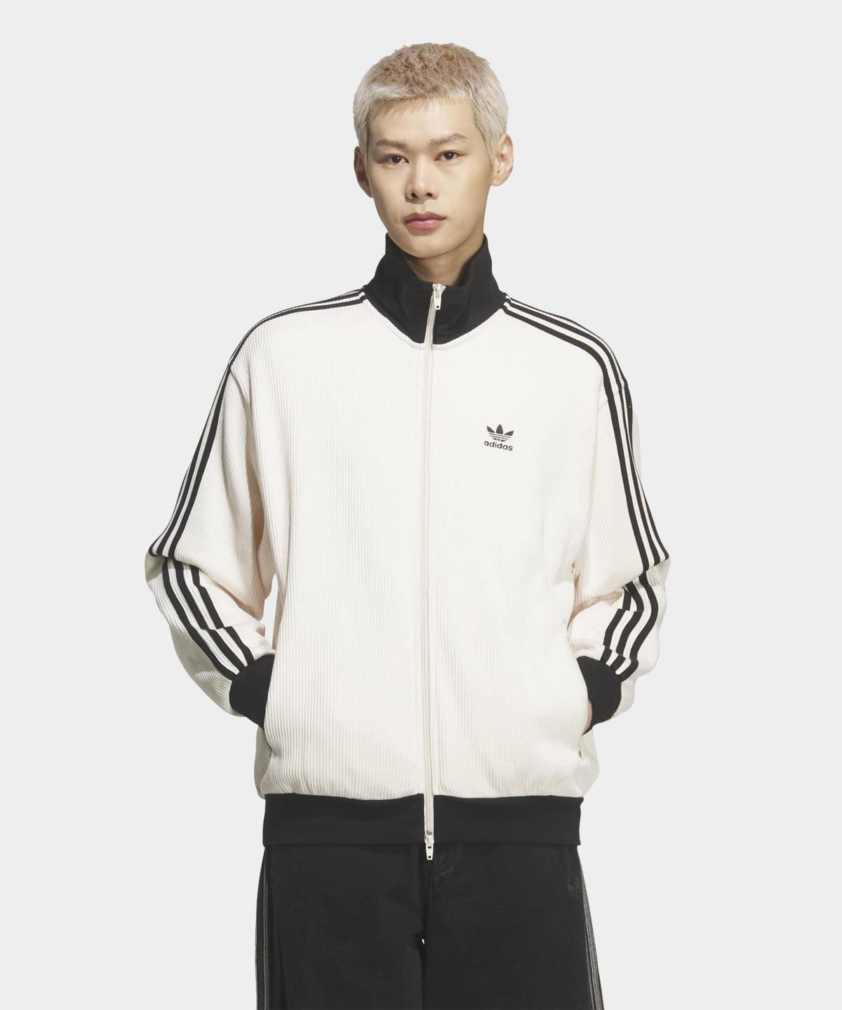 Adidas Waffle Classic Track Top - Wonder White / KQ6864
