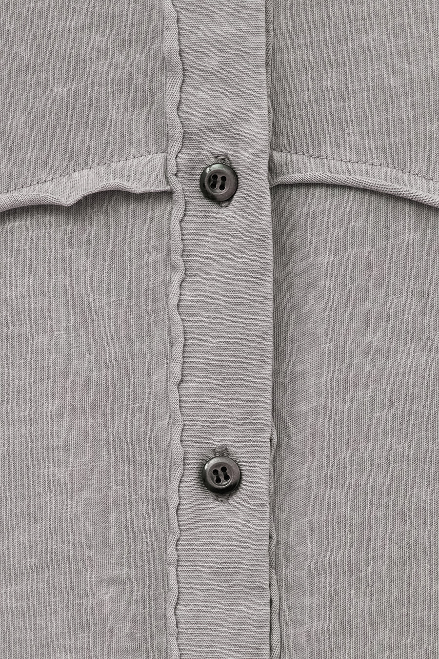 Slim Cutoff Cardigan GREY