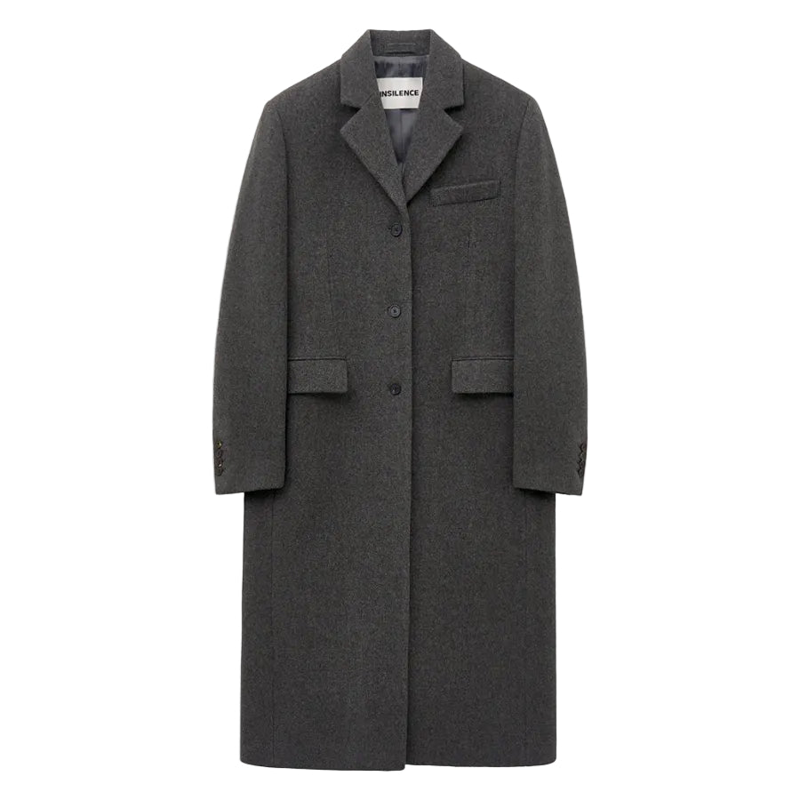 Cashmere Single Maxi Coat BROWN