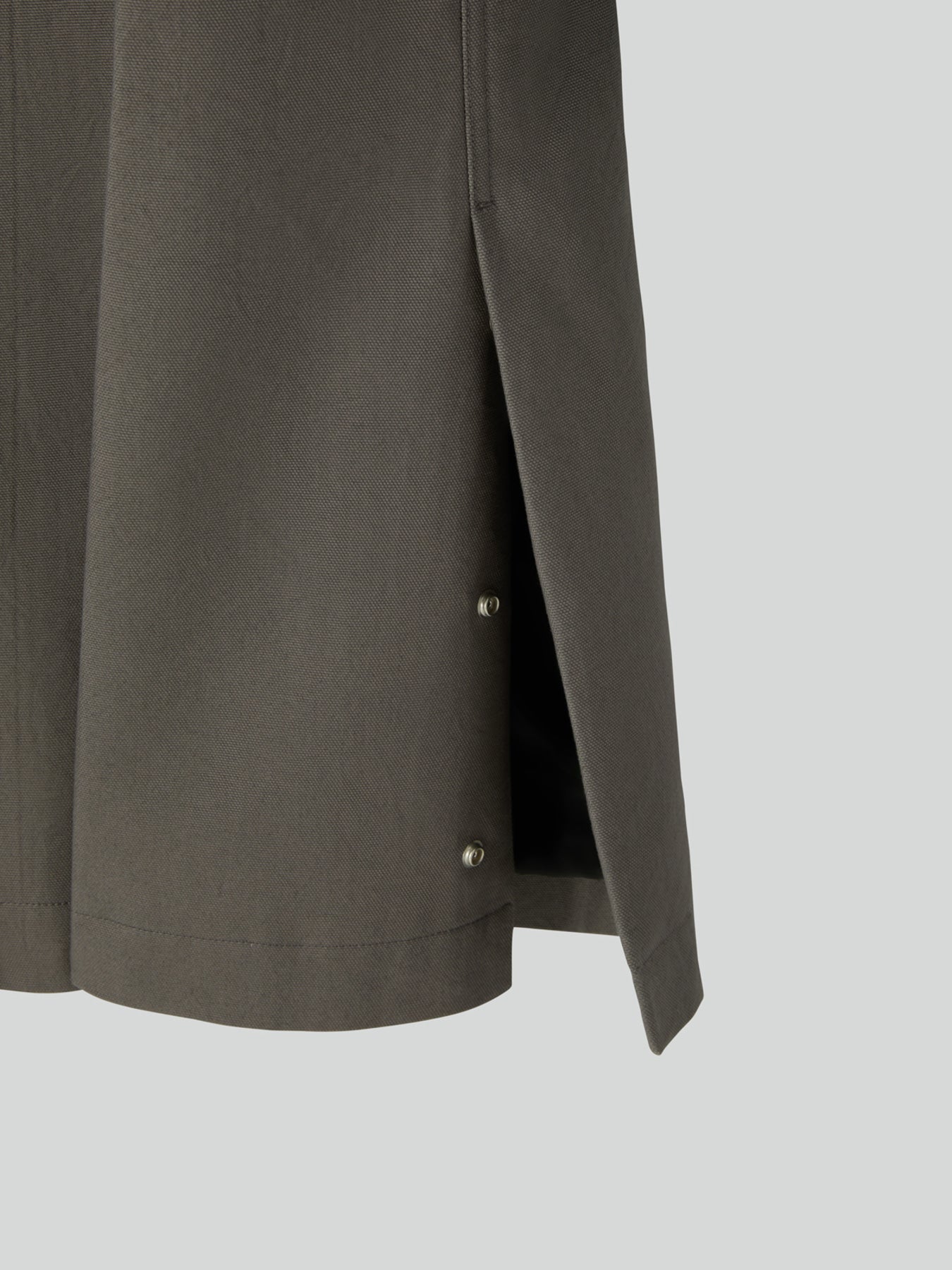 DIEGO HEAVY COTTON COAT (STONE GREY)