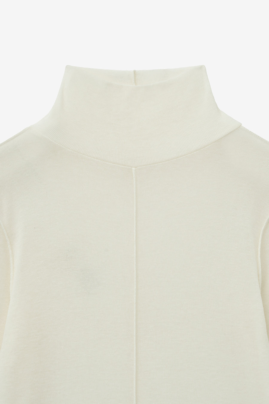 Line Point Turtleneck IVORY