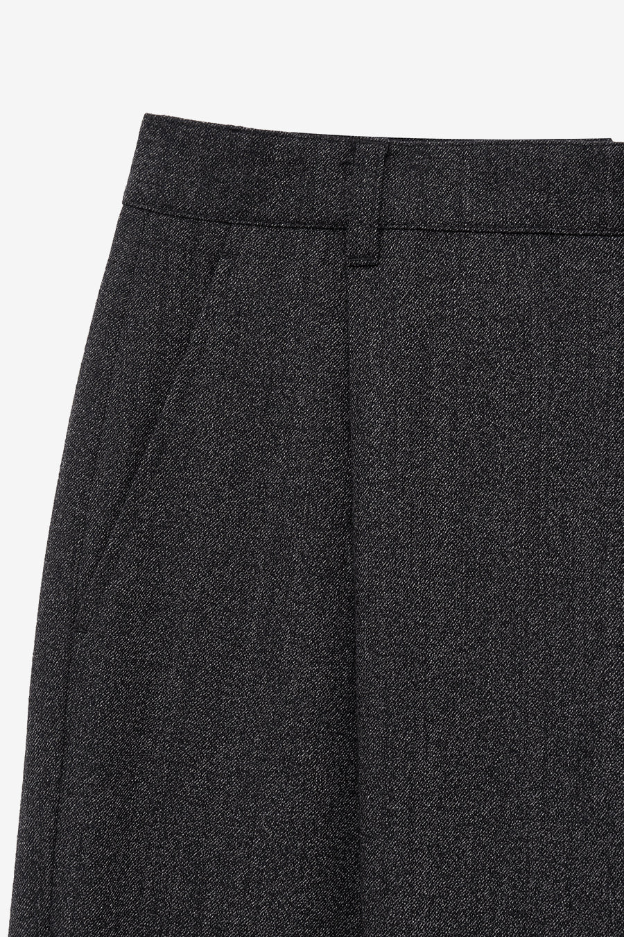 Wool Tapered Pants GREY