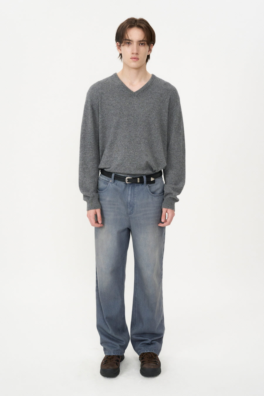 Minimal Western Belt BLACK