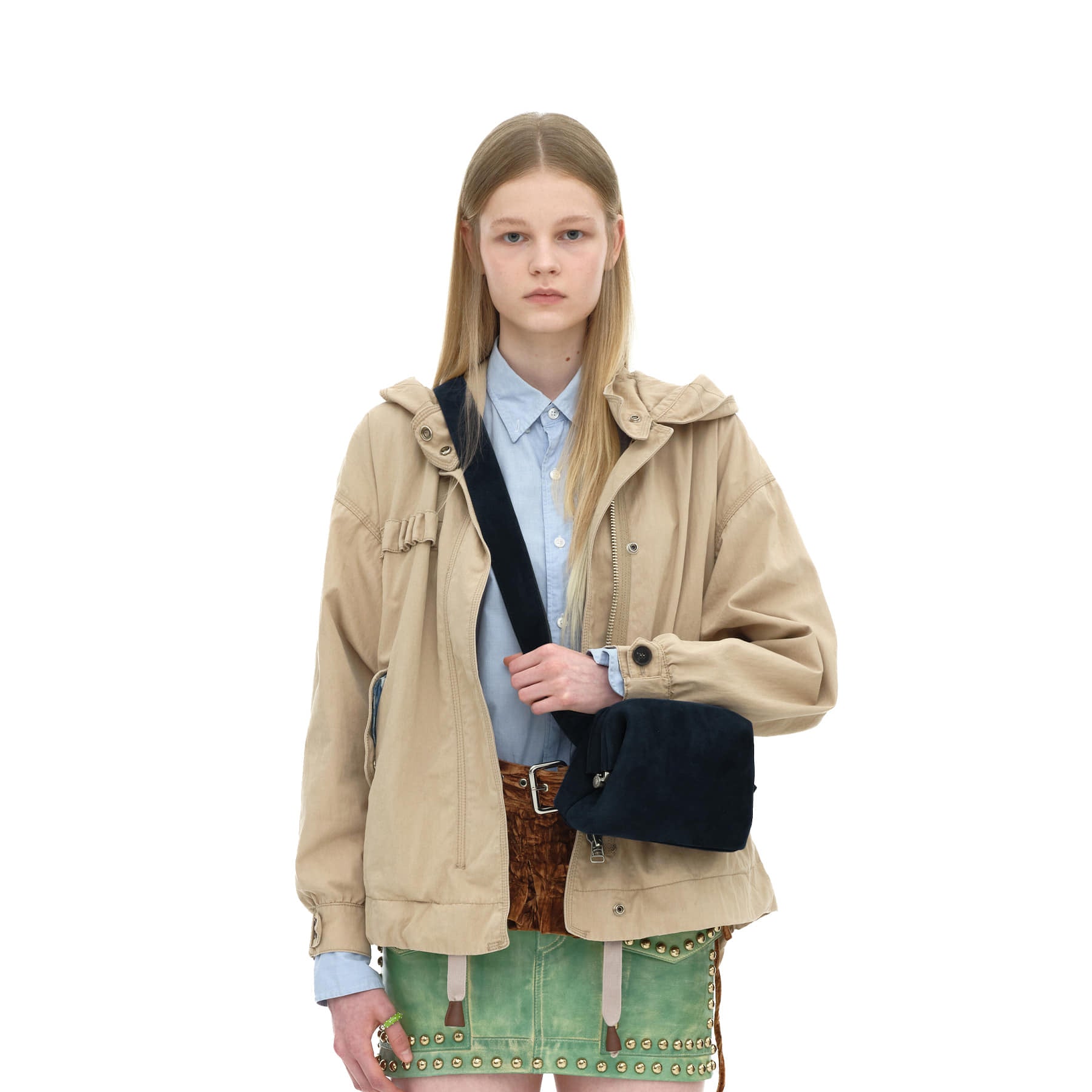 PECAN BROT [SUEDE NAVY]