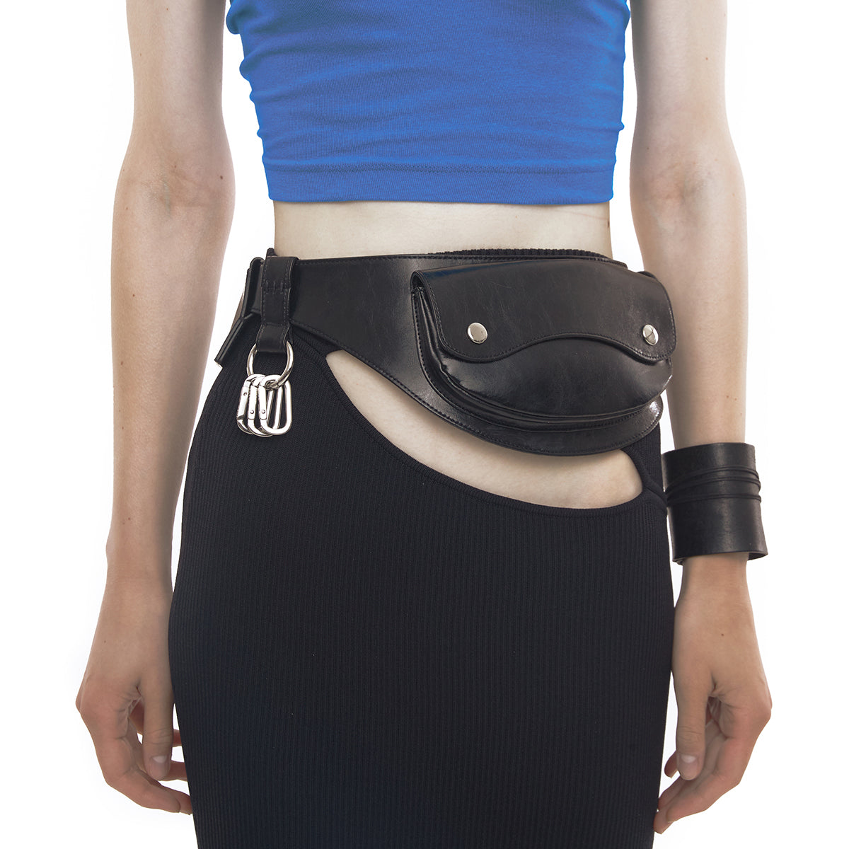 POCKET BELT [WASHED BLACK]