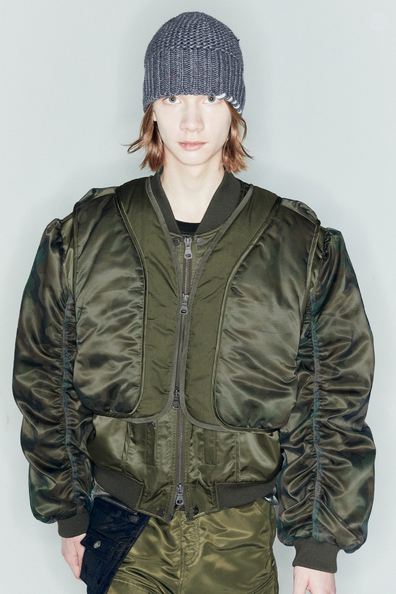MILANO WOOL BEANIE aaa419m (CHARCOAL)