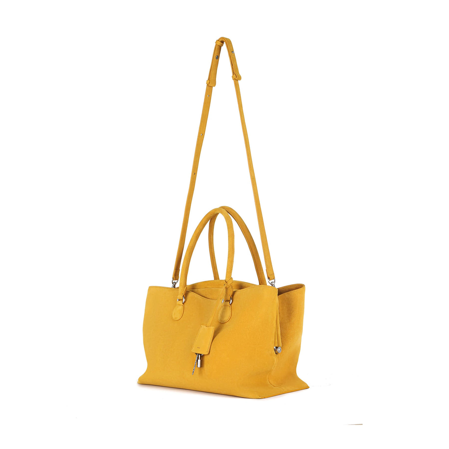 SHELL BROT LARGE [SUEDE MUSTARD]