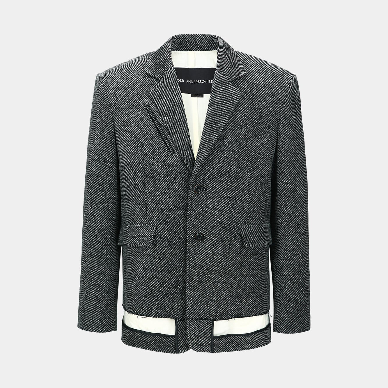 UNISEX INSIDE-OUT WOOL JACKET