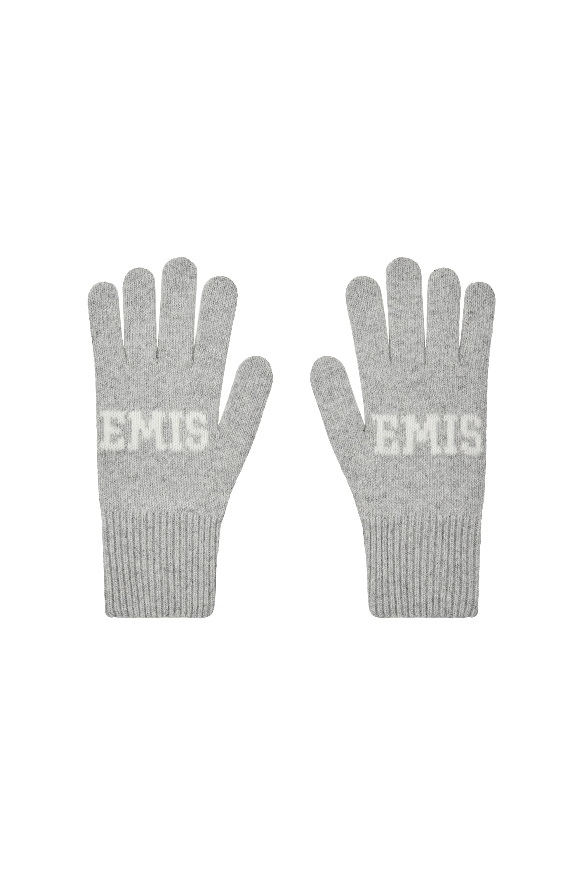 LOGO FINGER GLOVES - YELLOW