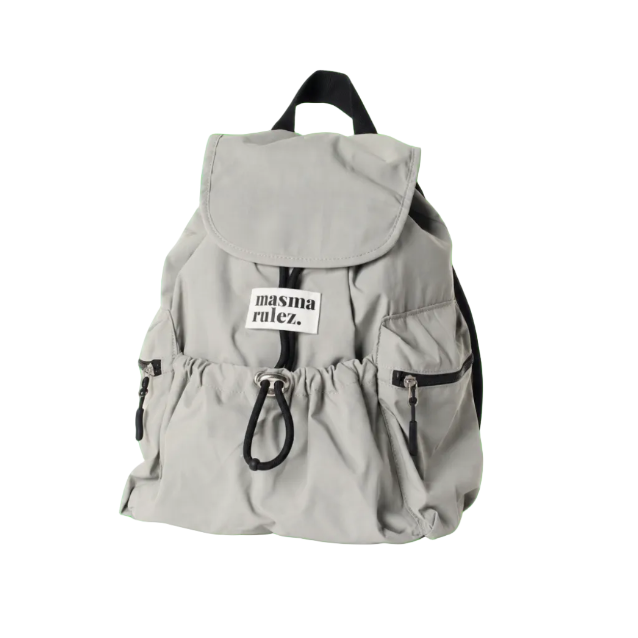 Masmarulez Mini Flap Backpack _Gray