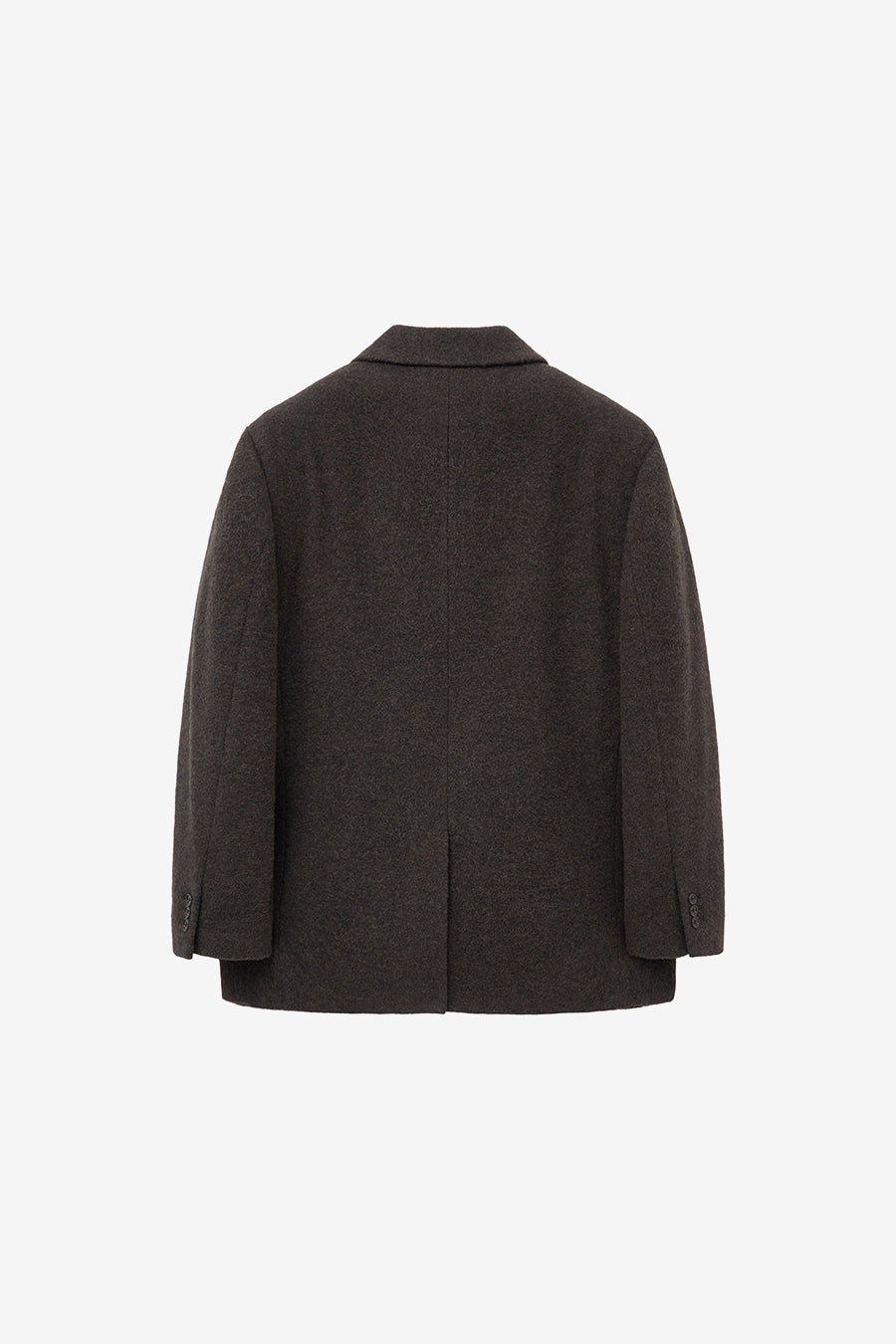 Alpaca Wool Blazer BROWN