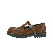 UNISEX WESTERN MARY JANE LOAFERS aaa465u(LEOPARD)