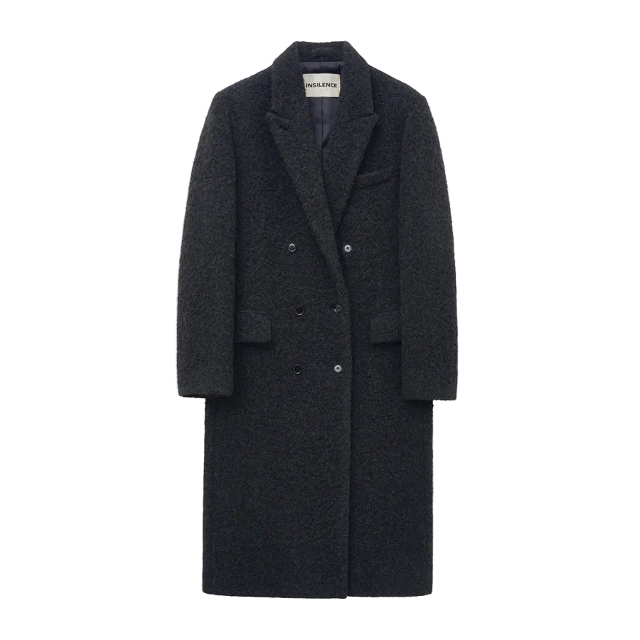 Mapel Cashmere Single Coat MELANGE GREY