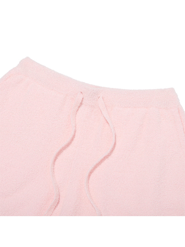 KIRSH MELLOW SCALUP KNIT SHORT PANTS