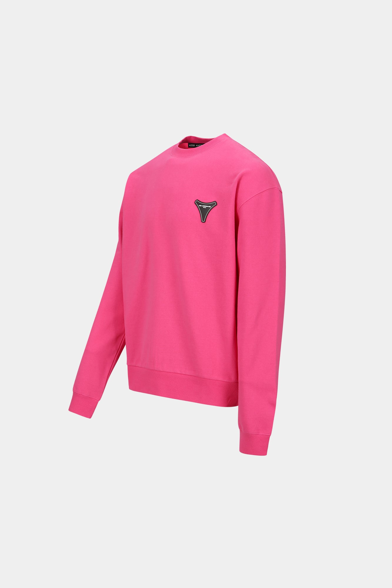 UNISEX STOOL PATCH LOGO SWEATSHIRTS atb1272u (PINK)
