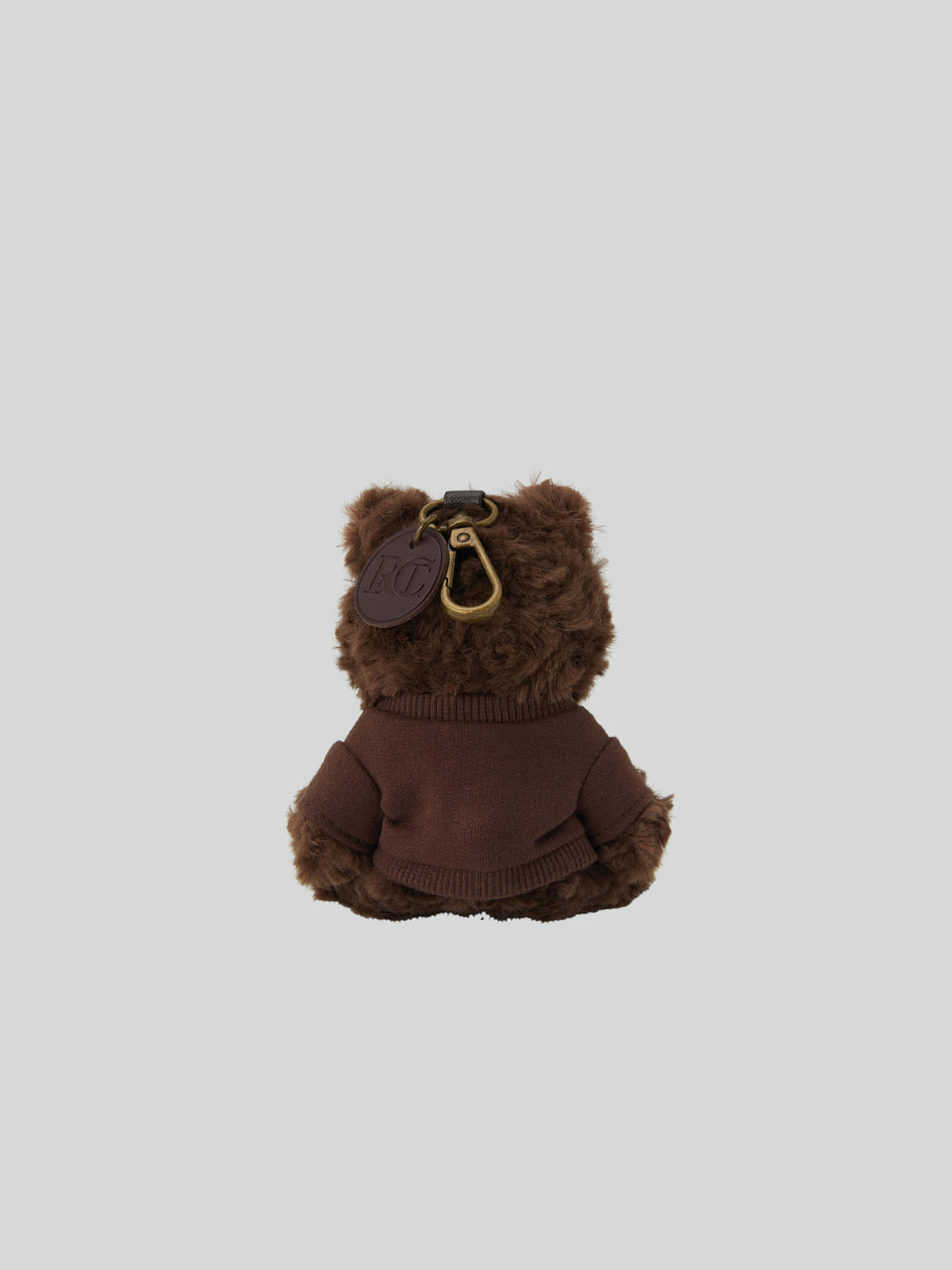 RECTO X BROWN CLASSIC KEYRING (CHOCOLATE BROWN)