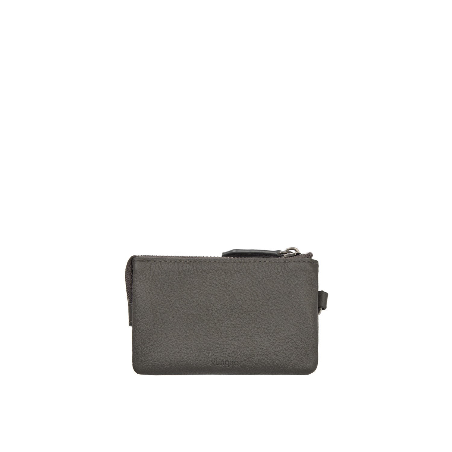 Halfmoon Pocket Accordion Card Wallet Shadow Grey