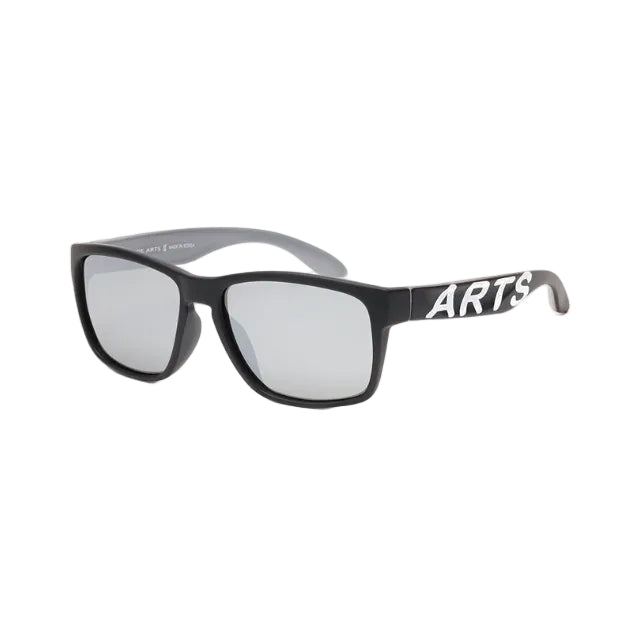 PHILIPPE ARTS FORMULA C5 Silver Mirror Polarized Sport Sunglasses