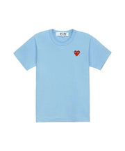 Double Red Heart Emblem Crewneck Cardigan