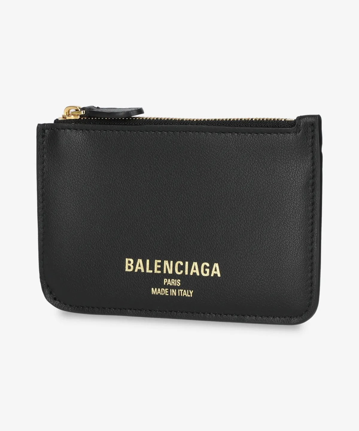 Balenciaga Cash 2.0 Long Coin And Card Holder in Black