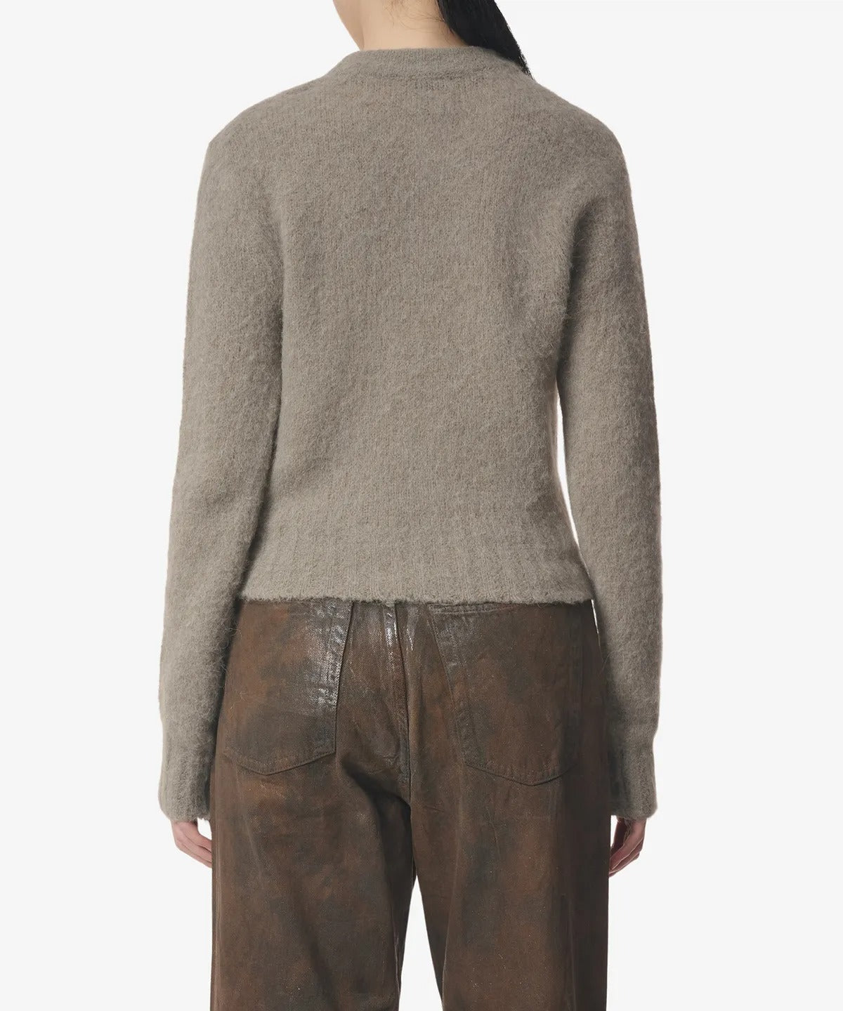 U Love Knit Sweater - Taupe