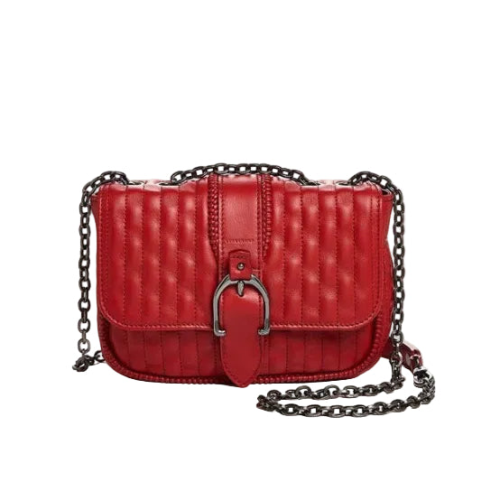 Longchamp Amazone Quilted Mini Crossbody Bag - Red
