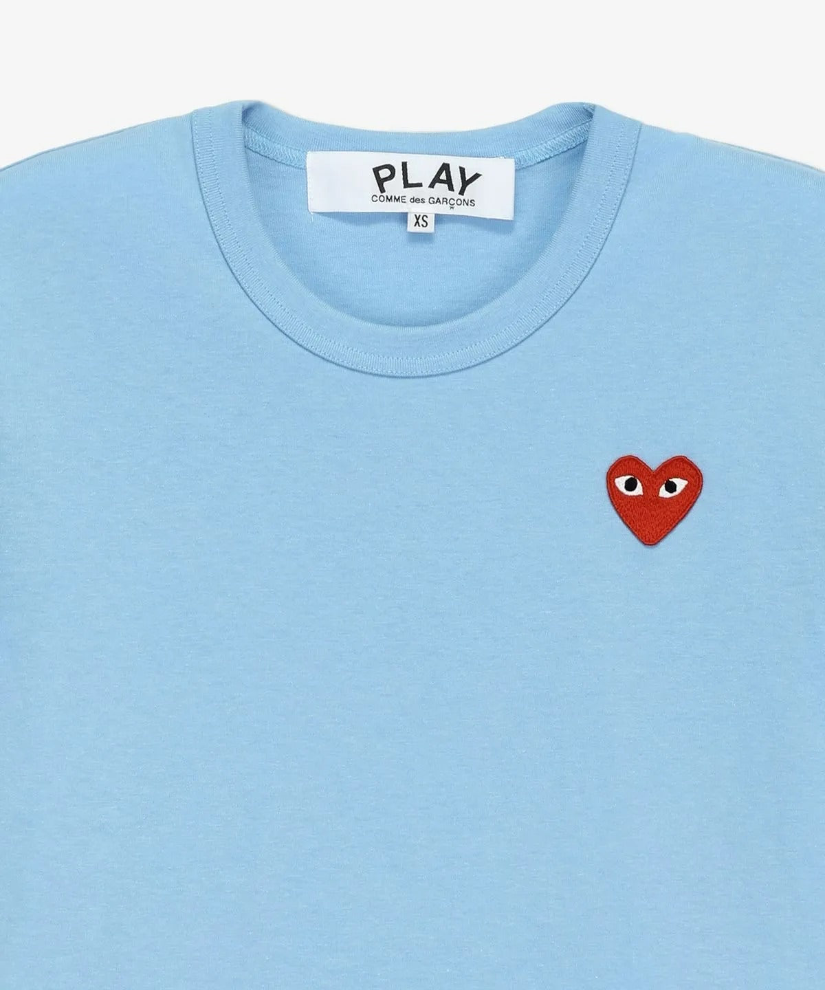 Double Red Heart Emblem Crewneck Cardigan