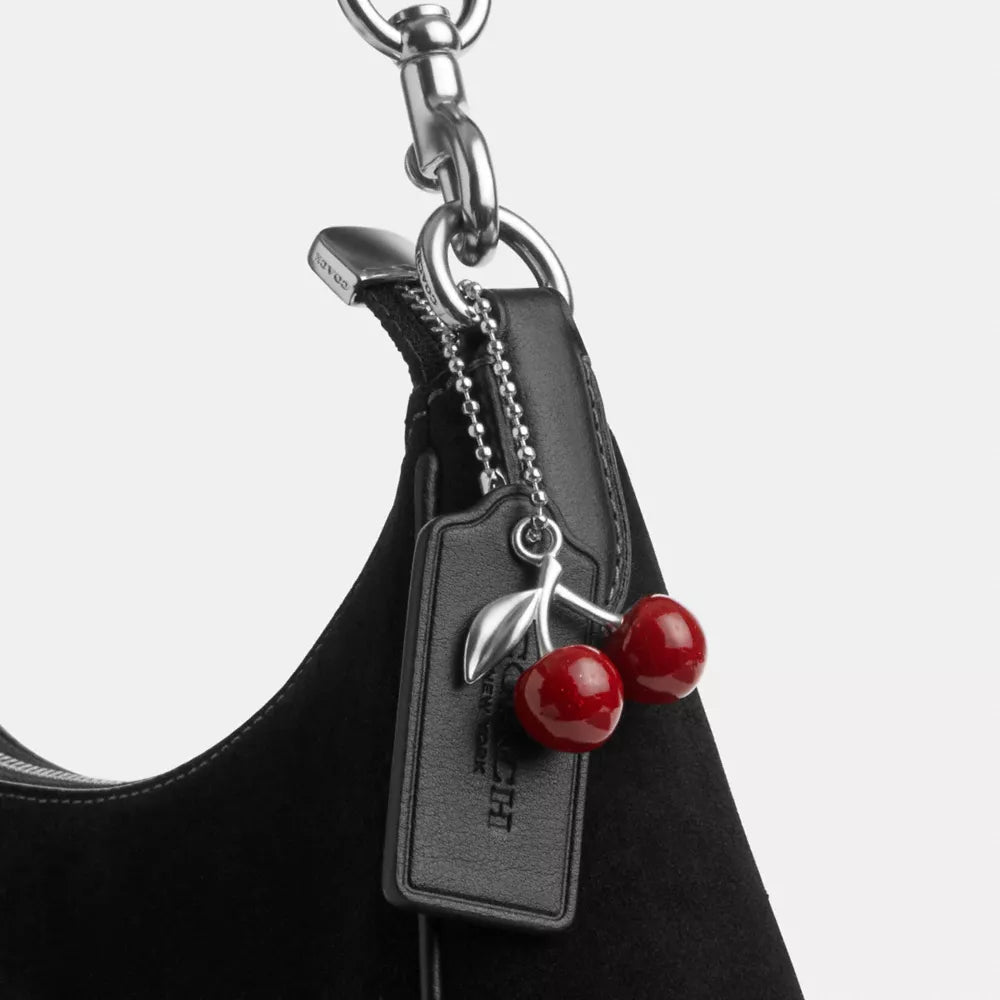 Teri Hobo Bag With Cherry Charm