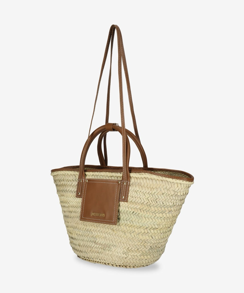 Le Panier Soli Raffia Tote Bag - Light Brown