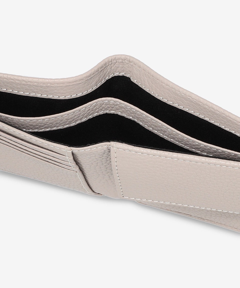Hissu Evo Bi Fold Coin S Wallet - Light Grey
