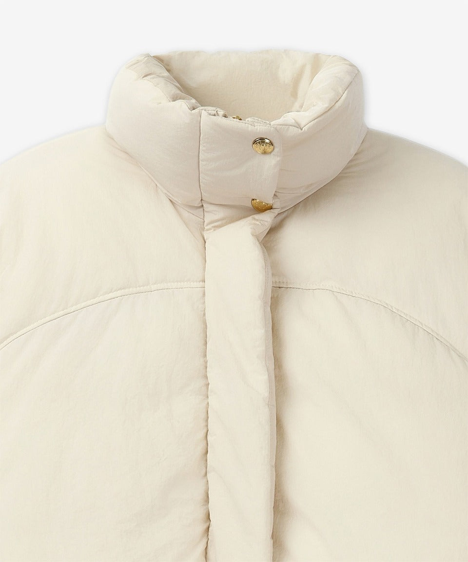 La Doudoune Caraco Cropped Puffer Jacket
