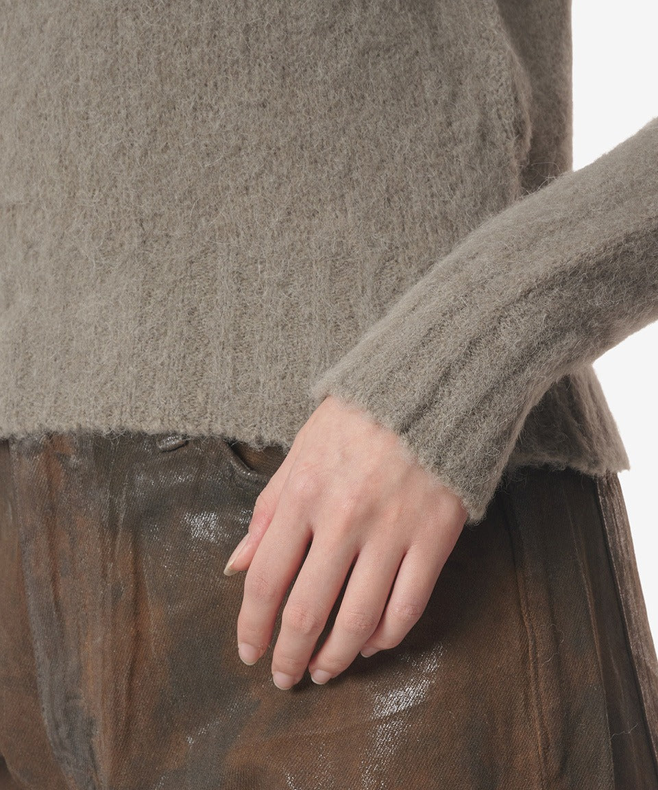 U Love Knit Sweater - Taupe