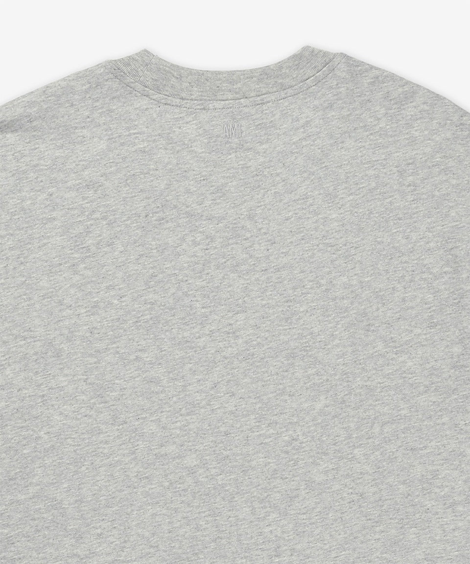 Red Heart Logo T-Shirt - Heather Gray