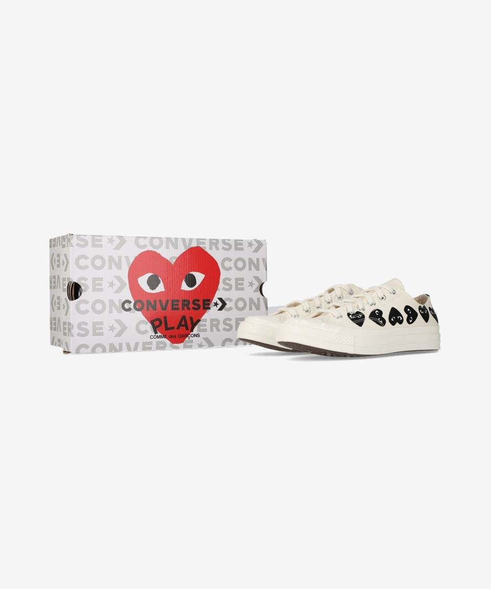 Multi Heart Low Top Sneakers
