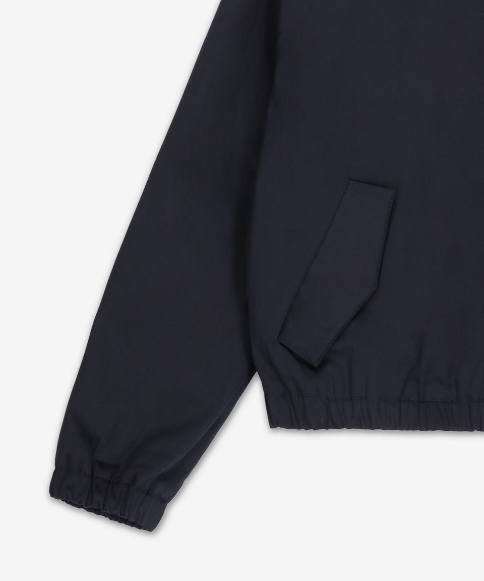 Cotton Heart Logo Zip-Up Jacket - Navy