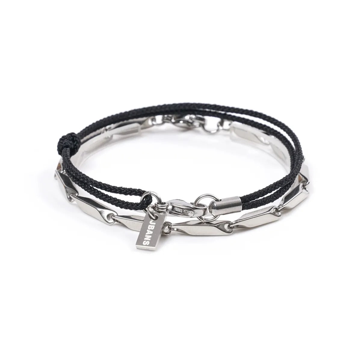 JBANS Classic Prism213 Simple Color String 595BK Bracelet Set (C2101-SE154_BK)