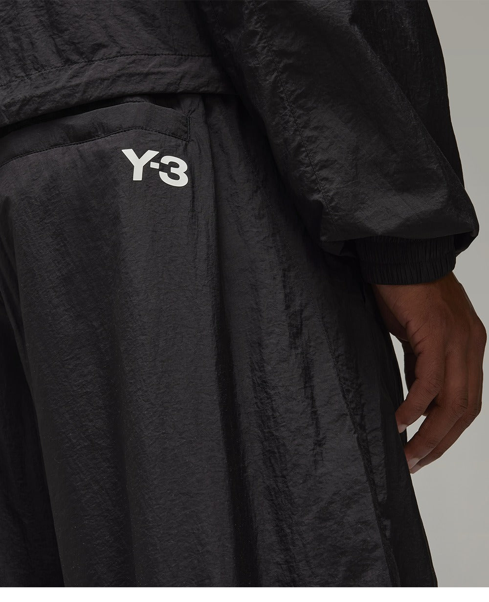 3-Stripes Nylon Shell Pants - Black